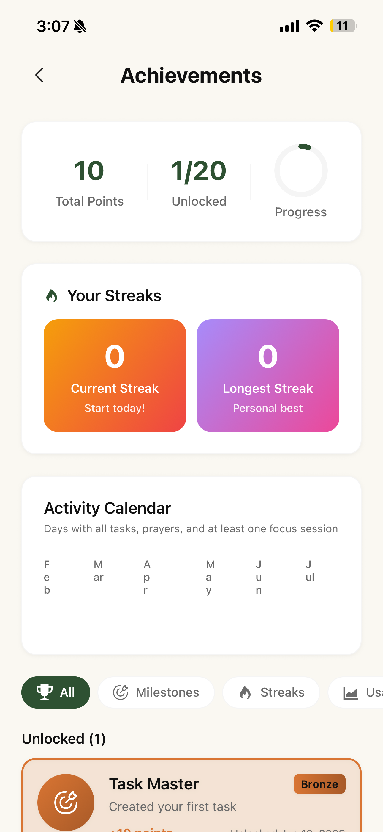 Achievements & Gamification